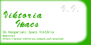 viktoria ipacs business card